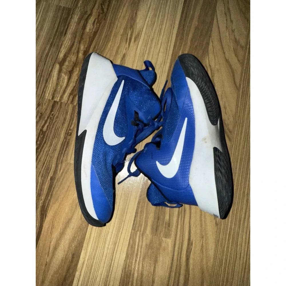 Nike Boys's‎ 3Y 3 Future Court Royal Blue White Basketball Shoes 2018